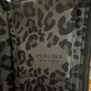 Black Leopard Print Wallet